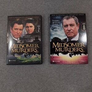 Midsomer Murders Series 2 and Series 8 DVD Set British Mystery Acorn TV